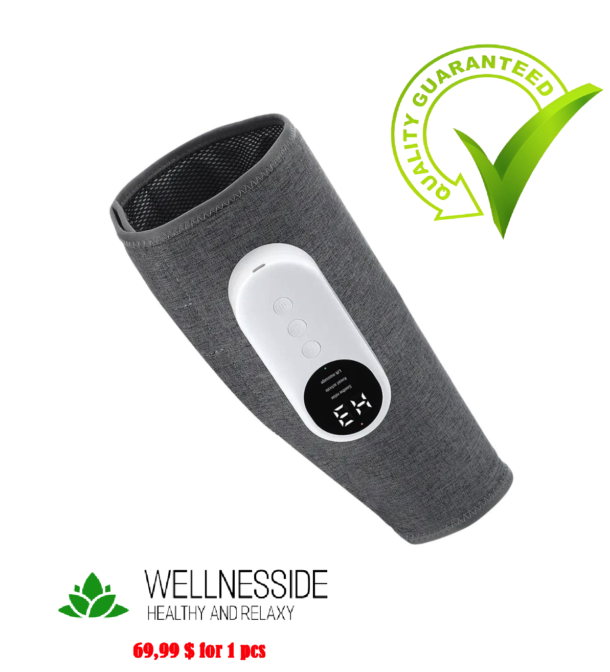 WELLNESSIDE™ Wireless Electric Leg Massager