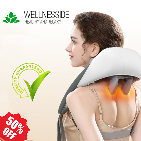 WELLNESSIDE™ Electric shawl U-shaped pillow massager